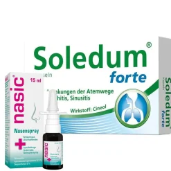 ® Nasenspray + Soledum® Kapseln forte|nasic Online