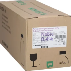 Natriumhydrogencarbonat 8,4 % B. Braun Glasflasche|B-BRAUN New