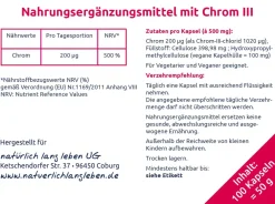 Chrom III Kapeln>natürlich lang leben New