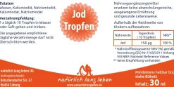 Jod Tropfen vegan|natürlich lang leben Sale
