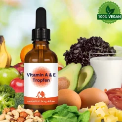 Vitamin A & E Tropfen|natürlich lang leben Clearance