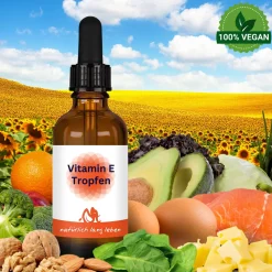 Vitamin E Tropfen vegan|natürlich lang leben Hot