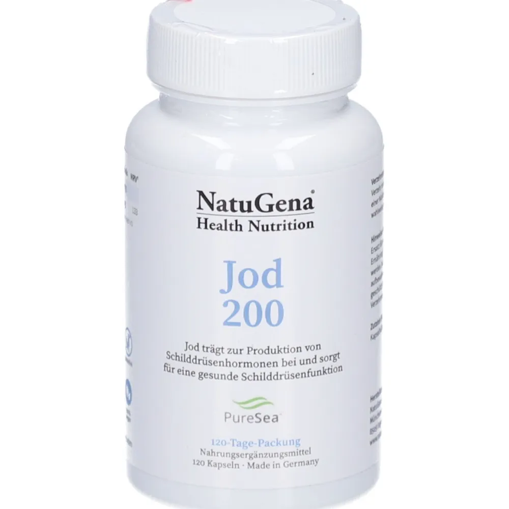 NatuGena Jod 200 aus Bio-Knotentang>