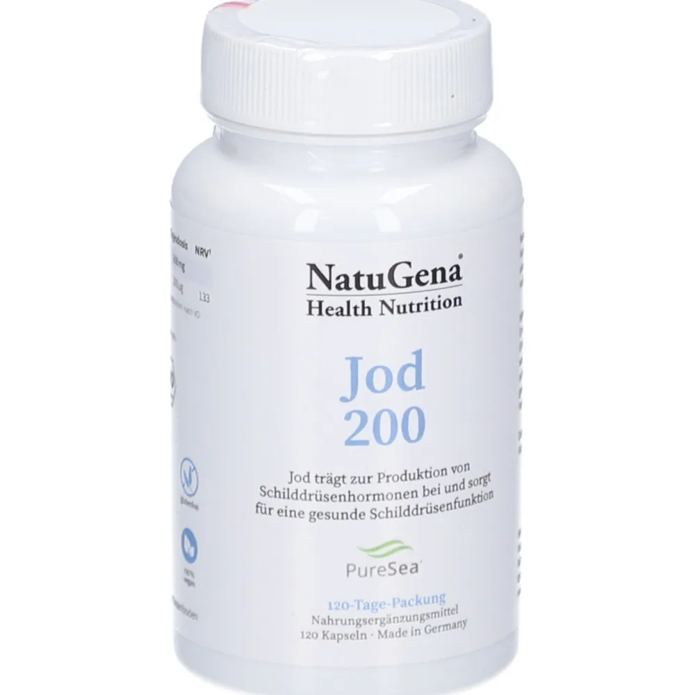 NatuGena Jod 200 aus Bio-Knotentang>
