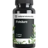 Folsäure – 400 Tabletten – 400mcg pro Tagesdosis – Kinderwunsch und Schwangerschaft>natural elements Hot