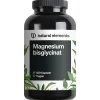 Magnesiumbisglycinat – Chelatiertes Magnesium – 180 Kapseln – 300mg Magnesium/Tag>natural elements Outlet