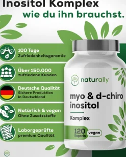 naturally Myo- & D-Chiro Inositol Komplex | mit Folsäure und Vitamin B6> Discount