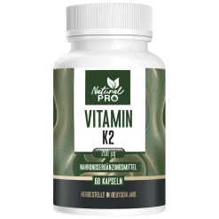 Natural Pro | Vitamin K2 200 µg HOCHDOSIERT> Online