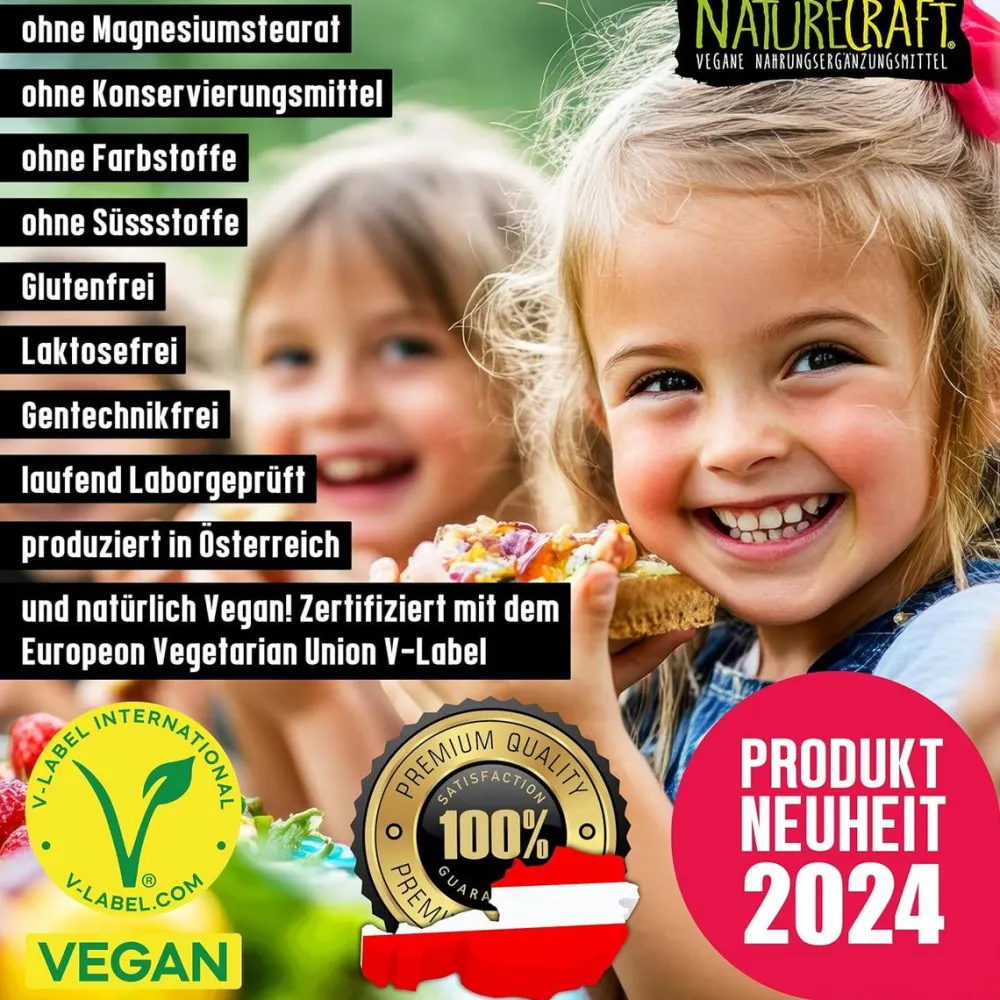NatureCraft Vegan Kids Multivitamins>