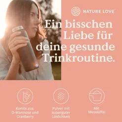 ® D-Mannose Pulver + Cranberry - 250g Pulver - 100 Tage Reichweite - mit Dosierlöffel><noscript><img width=