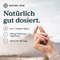 ® Folsäure Quatrefolic® – 180 Tabletten – 400 μg pro Tablette><noscript><img width=