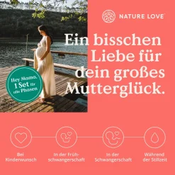 ® Hey Mama Schwangerschaftsvitamine - Folsäure, Omega 3, Vitamine, Mineralstoffe|NATURE LOVE Sale