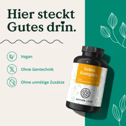 ® Selen Komplex - 200µg/Kapsel - 365 Stück - Natriumselenit, L-Selenmethionin, Selenhefe><noscript><img width=