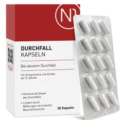 Durchfall Kapseln - verkürzen die Dauer, lindern Krämpfe und Blähungen>N1