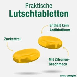 Benzydamin gegen akute Halsschmerzen - Zitronengeschmack - zuckerfrei|neo-angin Outlet