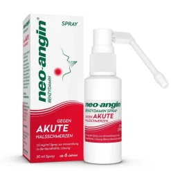 Benzydamin Spray gegen akute Halsschmerzen - zuckerfrei|neo-angin Discount