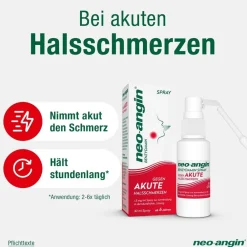 Benzydamin Spray gegen akute Halsschmerzen - zuckerfrei|neo-angin Discount