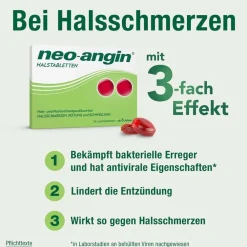 neo-angin Halstabletten - bei Halsschmerzen & Halsentzündungen| Sale