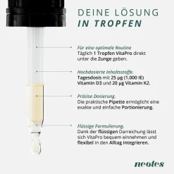 neotes VitaPro Vitamin D3/K2 MK-7 Öl><noscript><img width=