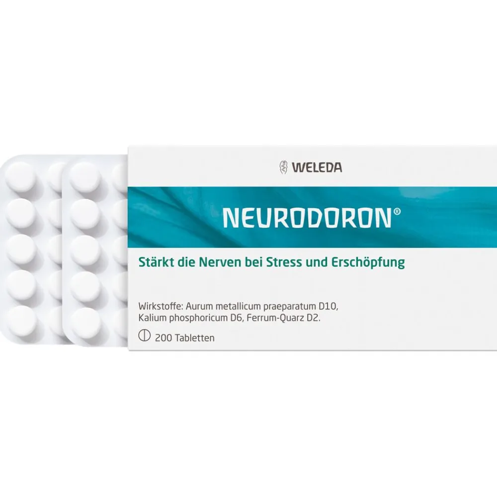 Neurodoron® Tabletten hilft bei Stress, lindert Symptome wie innere Unruhe und Gereiztheit|WELEDA New
