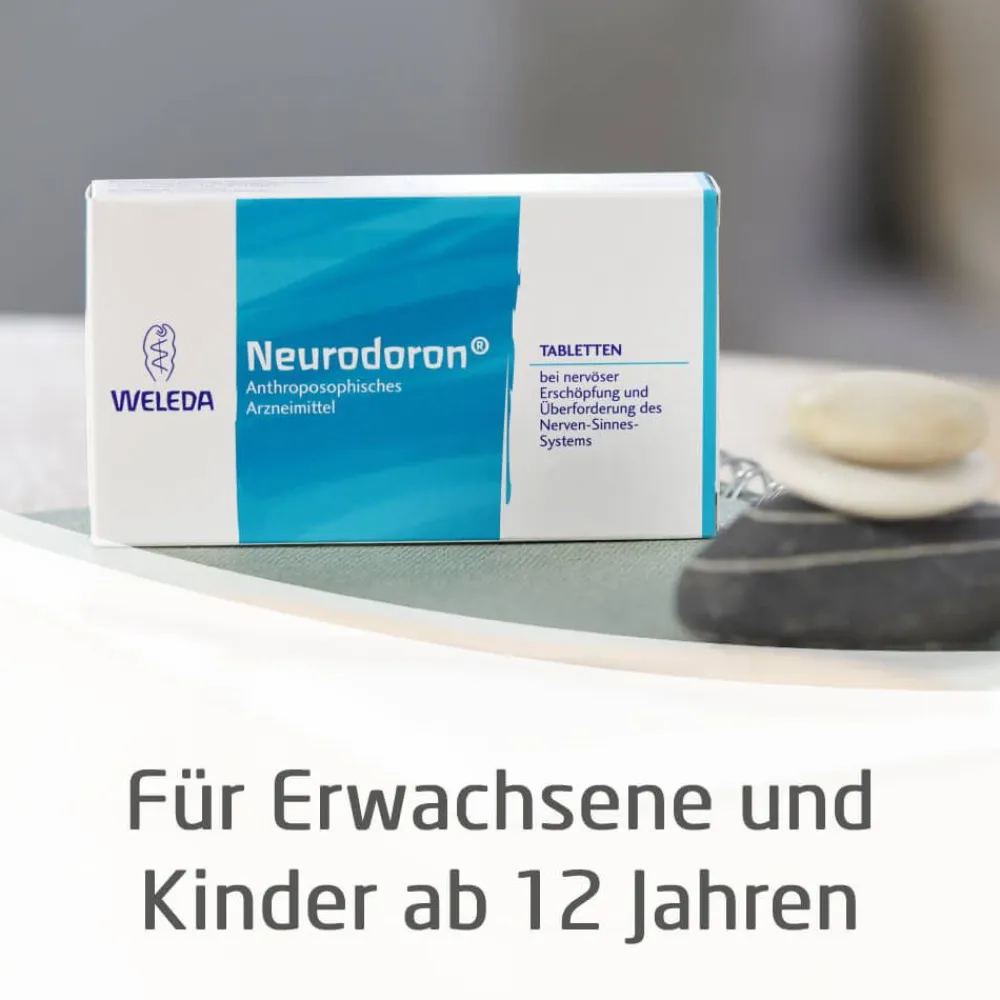 Neurodoron® Tabletten hilft bei Stress, lindert Symptome wie innere Unruhe und Gereiztheit|WELEDA New