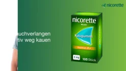 4 mg Nikotinkaugummi whitemint zum Rauchen aufhören|Nicorette Clearance