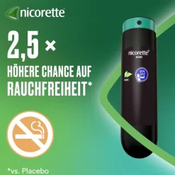 mint Spray zum Rauchen aufhören, mit App-Funktion>Nicorette New