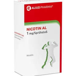 Nicotin AL 1 mg / Sprühstoß zur Rauchentwöhnung| Sale