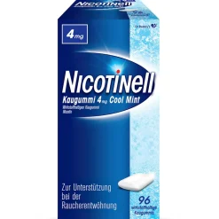 ® 4mg Cool Mint Kaugummi>Nicotinell Hot
