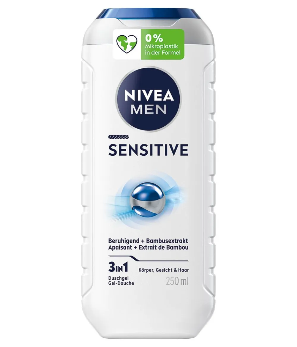 MEN Pflegedusche Sensitive Duschgel empfindliche Haut sanft|Nivea Outlet