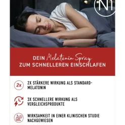 N1 Melatonin Schlafspray – 3x Schnellere Wirkung als Vergleichsprodukte| Best