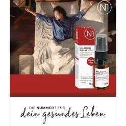 N1 Melatonin Schlafspray – 3x Schnellere Wirkung als Vergleichsprodukte| Best