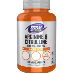 Now Foods, Arginine 500mg & Citrulline 250mg> Discount