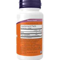 , Astaxanthin, 4mg>now foods Hot