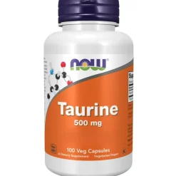 , Taurine, 500mg>now foods New