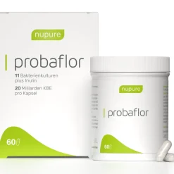Nupure probaflor - Kapseln mit 11 wertvollen Bakterienkulturen plus Inulin| Discount