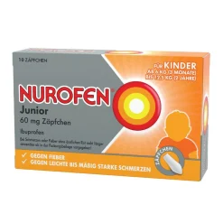 ® Junior 60 mg Zäpfchen für Kinder>Nurofen
