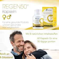 Nutrilago® REGEN50 - PROSTATA UND BLASE , Premium Komplex-Reich an Beta-Sitosterol uvm.><noscript><img width=