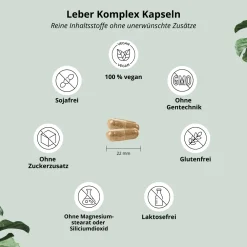 nutri+ Leberkomplex Kapseln|
