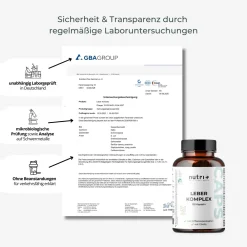 nutri+ Leberkomplex Kapseln|