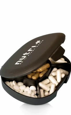 Nutri+ Tablettendose Tablettenbox - Dose auch für Kapseln| New