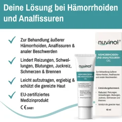 nuvinol Hämorrhoiden-Gel und Analfissuren-Gel><noscript><img width=