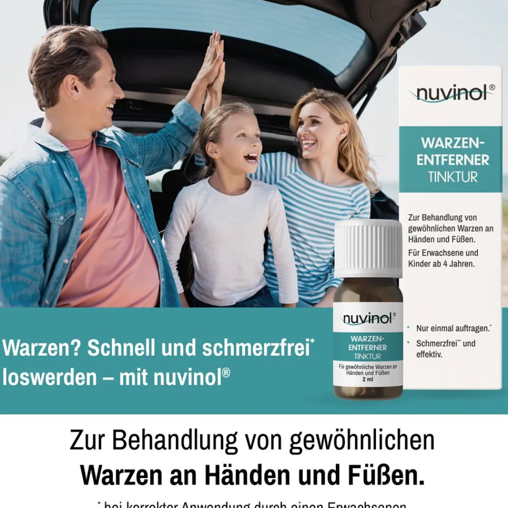 nuvinol Warzenentferner Tinktur schmerzfrei| Sale