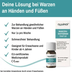 nuvinol Warzenentferner Tinktur schmerzfrei| Sale