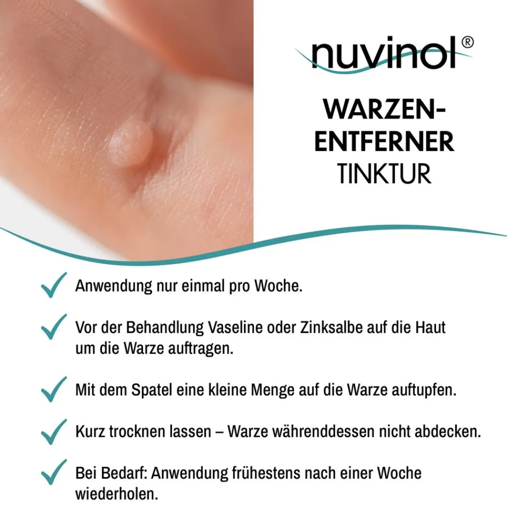 nuvinol Warzenentferner Tinktur schmerzfrei| Sale
