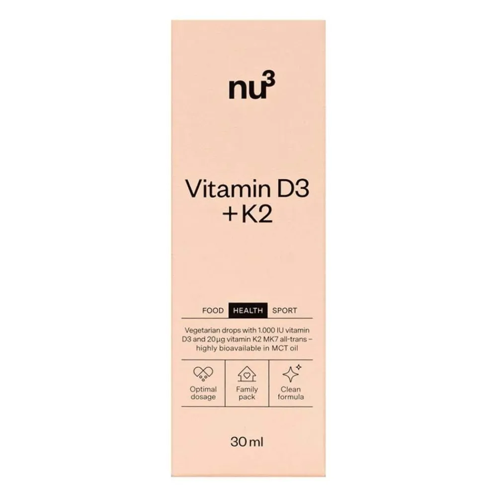 Vitamin D3 + K2|Nu3 New