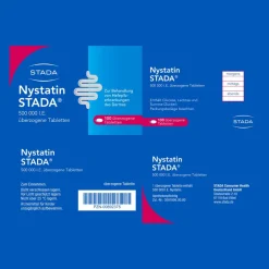 STADA® 500.000 I.E. überzogene Tabletten bei Pilzerkrankungen|Nystatin Hot