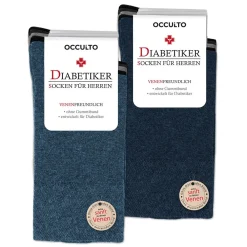 Occulto Herren Diabetikersocken 10er Pack (Modell: Goetz)>