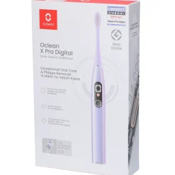 Electric Toothbrush X Pro Digital-lila Elektrische Zahnbürste|oclean Best
