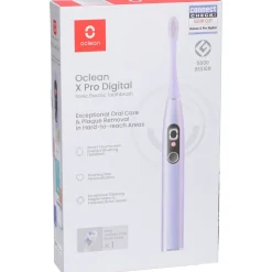 Electric Toothbrush X Pro Digital-lila Elektrische Zahnbürste|oclean Best